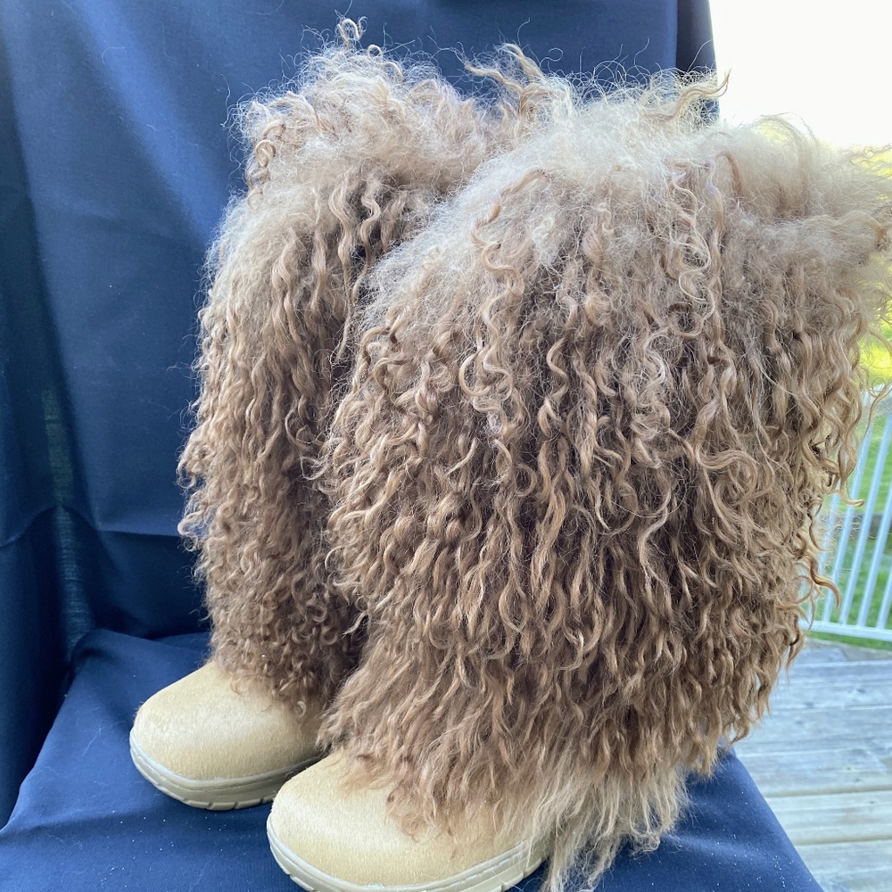 BEARPAWS BOETIS II Boots tan sz 10 NEW* Vintage 2015 - Picture 3 of 4